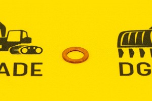 Шайба медная топливной форсунки Komatsu (Original) EA1118641