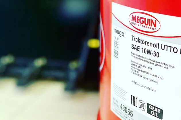 Поступление масел для спецтехники от MEGUIN и FUCHS